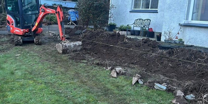 Groundworks contractors North Wales